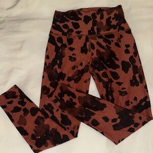 Leopard Print High-Waisted Leggings